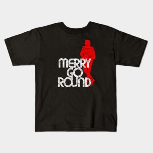 Merry Go Round 80s Style Kids T-Shirt